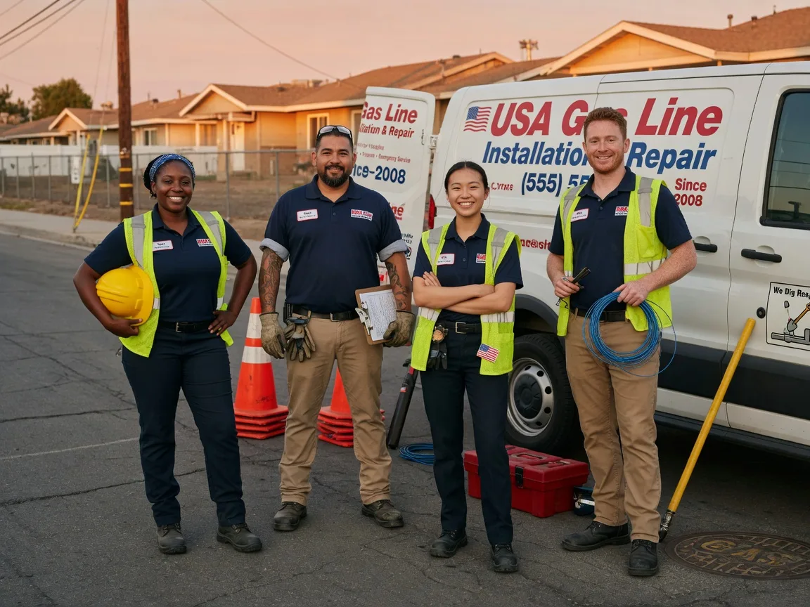 Gas Line Installation company in Hartsburg, IL